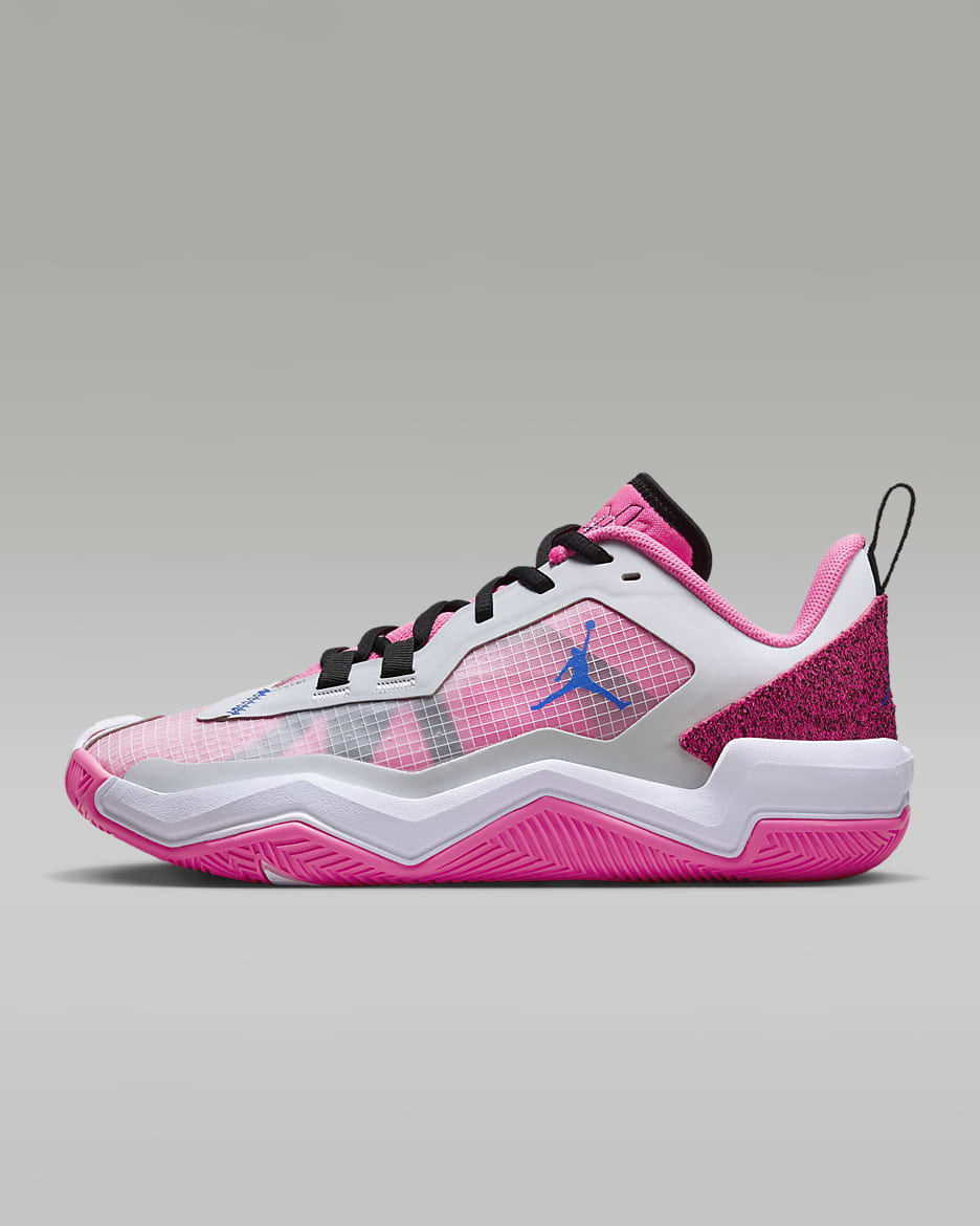 Jordan One Take 4 PF Men's Shoes - White/Pink Blast/Photon Dust/Game Royal
