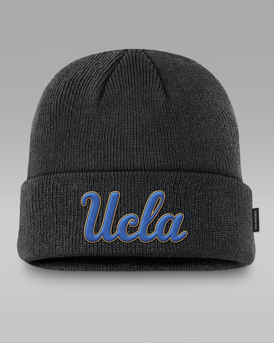 UCLA Bruins Sideline Terra Men's Jordan College Cuffed Beanie - Black