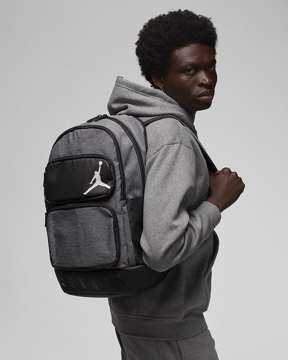Jordan Essentials Backpack (28.75L) - Carbon Heather