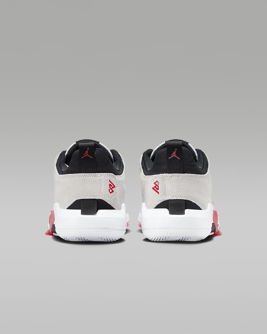 Jordan One Take 5 Basketball Shoes - White/Black/University Red