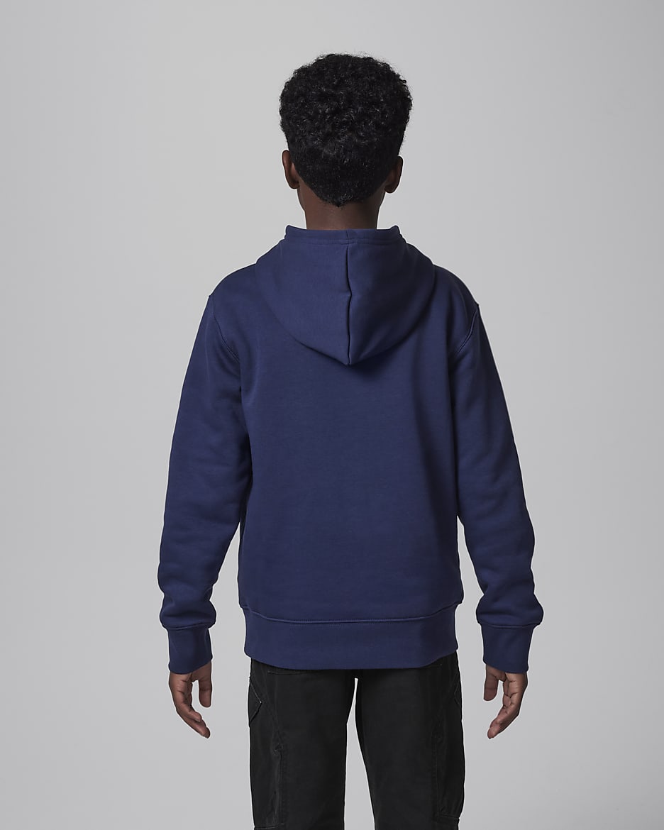 Jordan Jumpman Baseline Pullover (ältere Kinder) - Midnight Navy