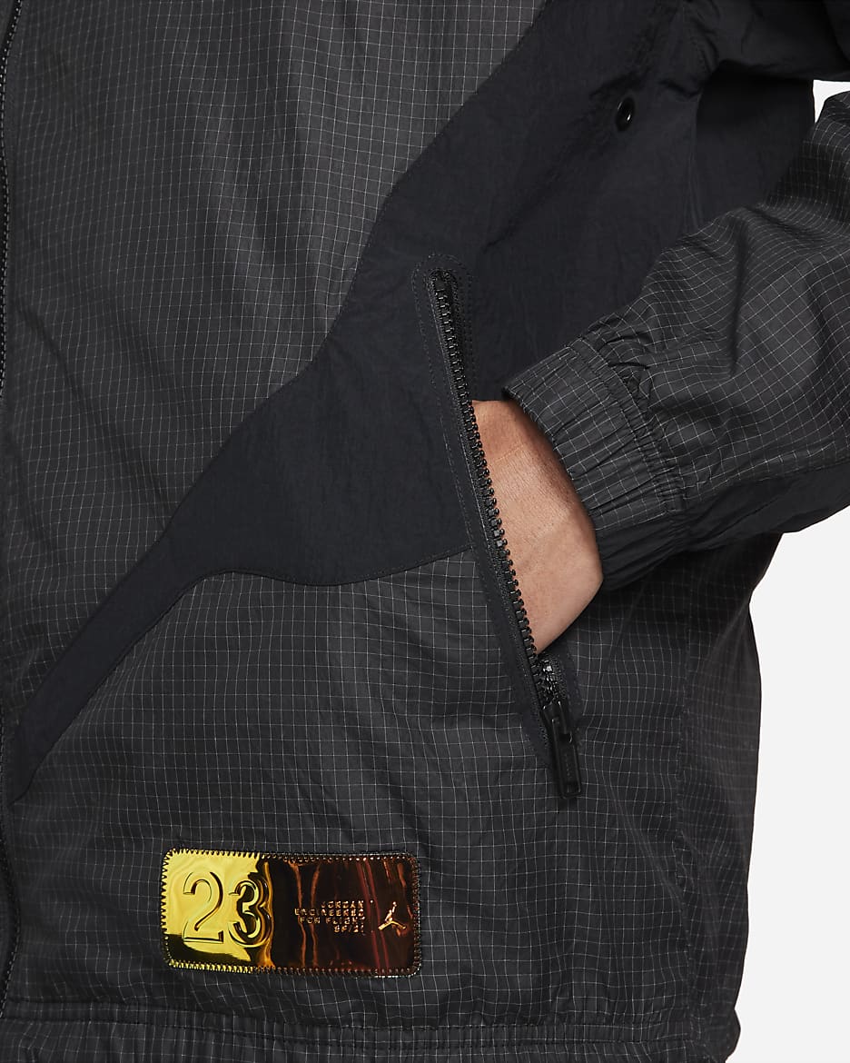 Jordan 23 Engineered Track-Jacket für Herren - Schwarz/Schwarz/Schwarz