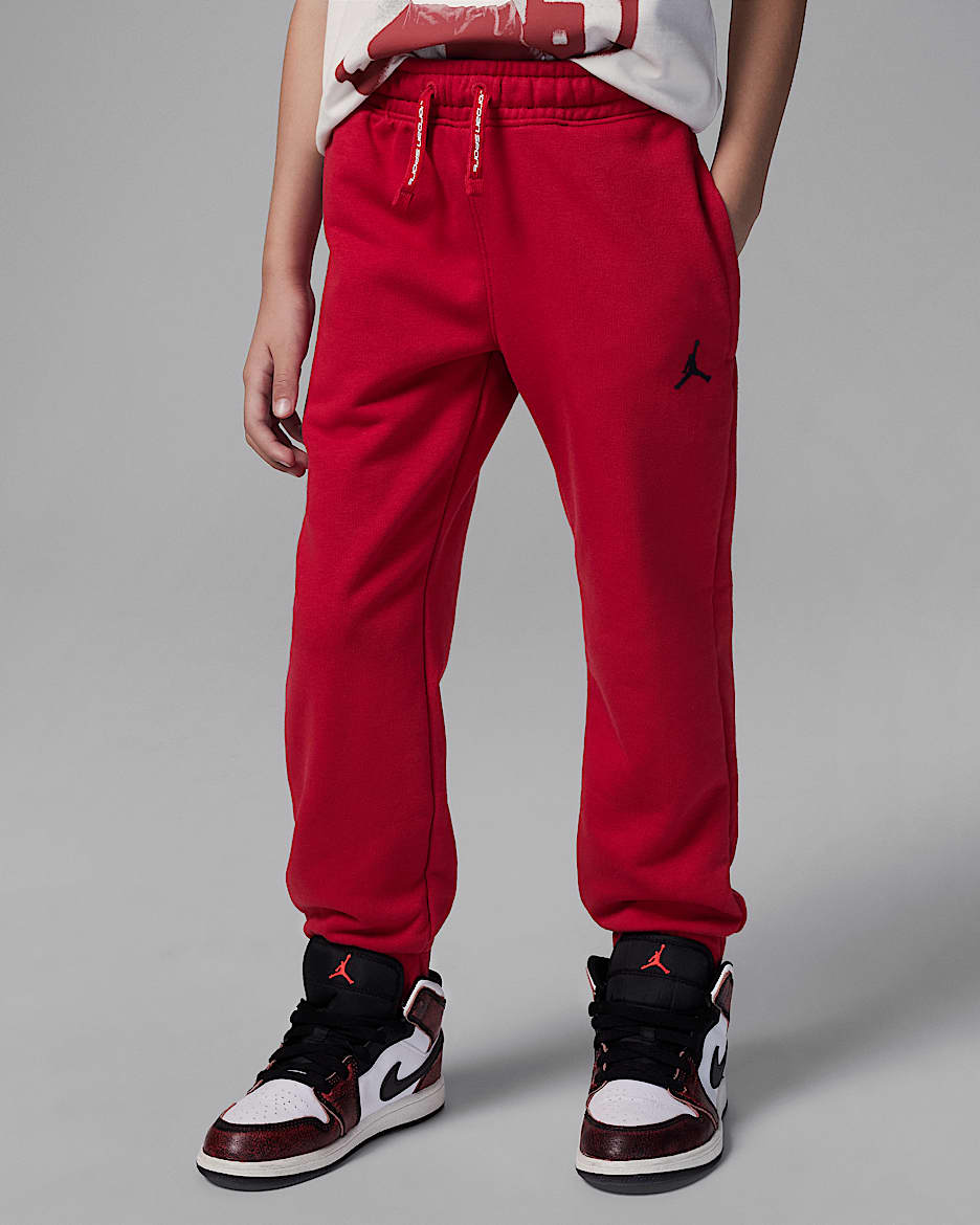 Jordan Dri-FIT Sport Little Kids' Crossover Pants - Gym Red