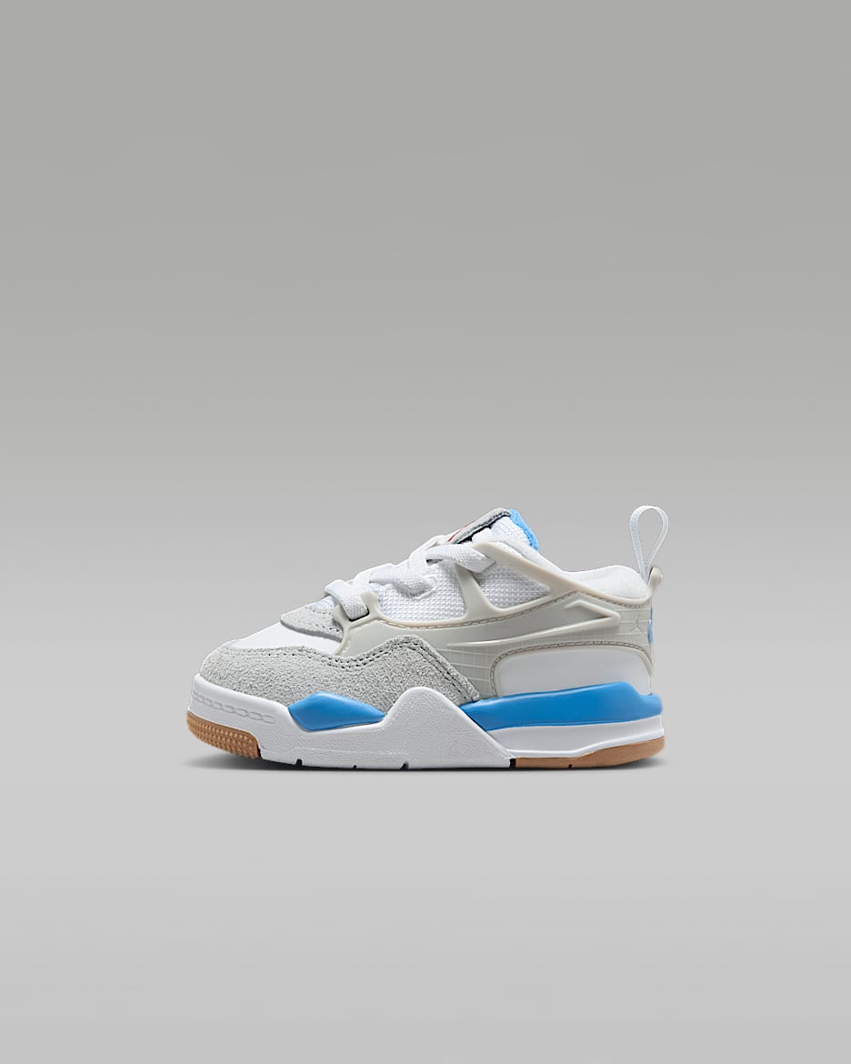 Jordan 4 RM Baby/Toddler Shoes - White/White/Neutral Grey