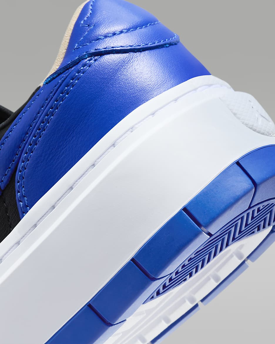 Air Jordan 1 Elevate Low Women's Shoes - Black/White/Hyper Royal