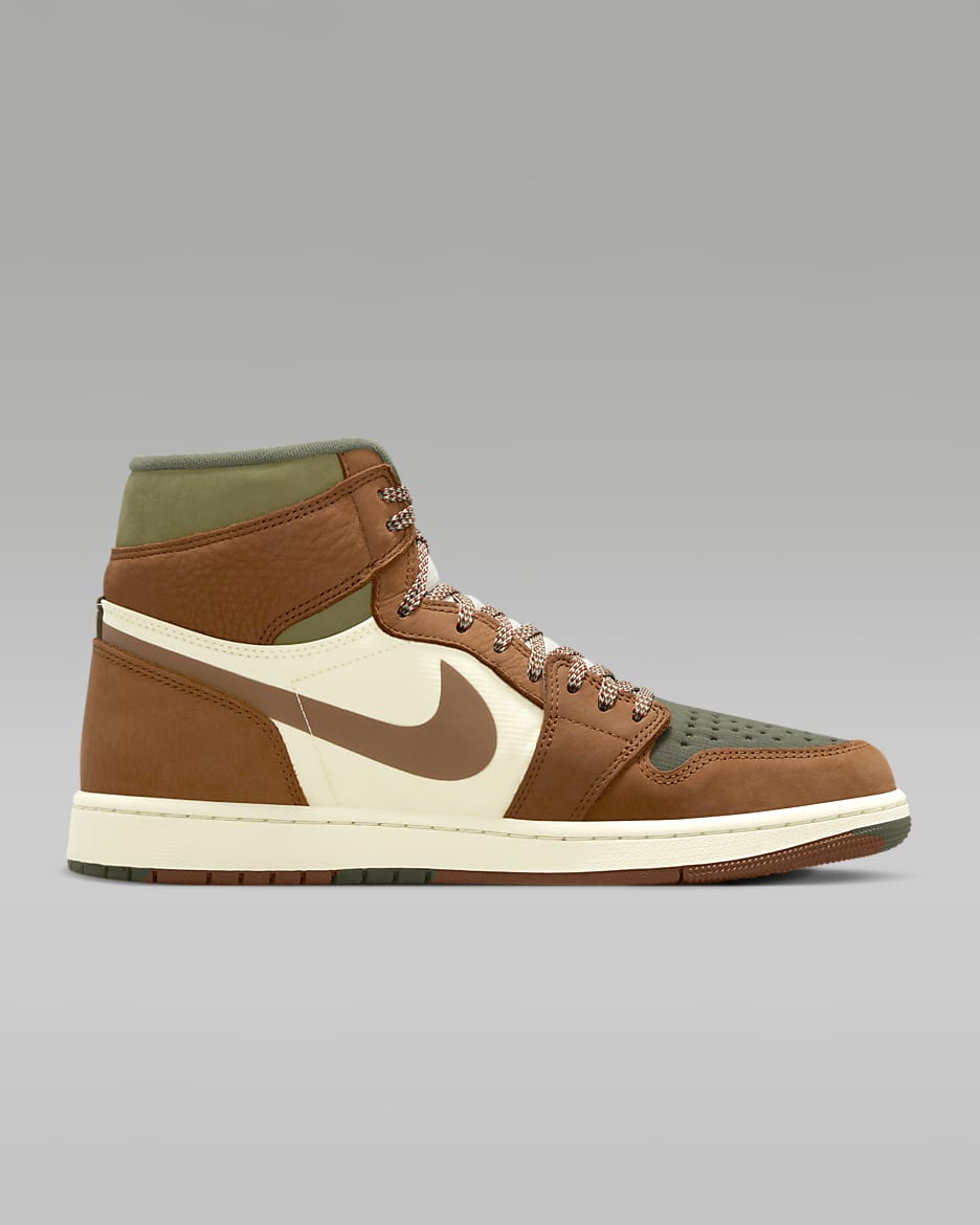 Air Jordan 1 Element Shoes - Legend Sand/Medium Olive/University Red/Legend Coffee