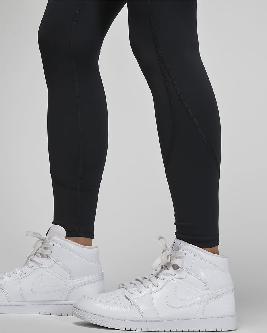 Jordan Sport legging voor dames - Zwart/Zwart/Off Noir