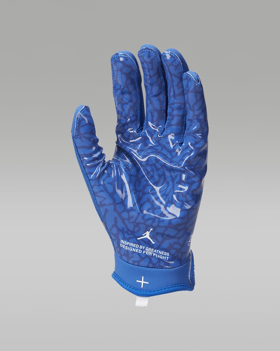 Guantes de fútbol americano (1 par) Jordan Fly Lock - Azul