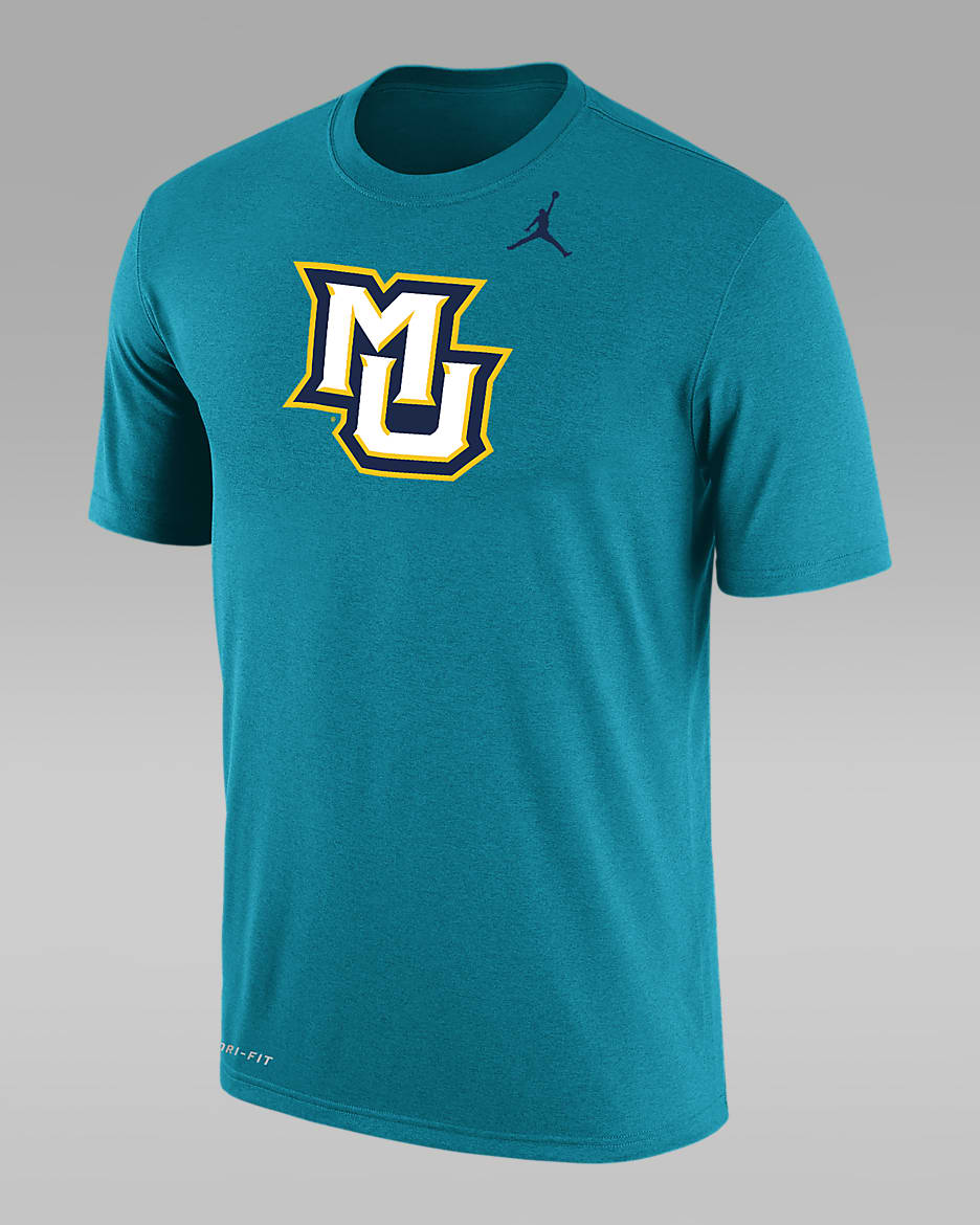 Marquette Men's Jordan Dri-FIT College T-Shirt - Turquoise