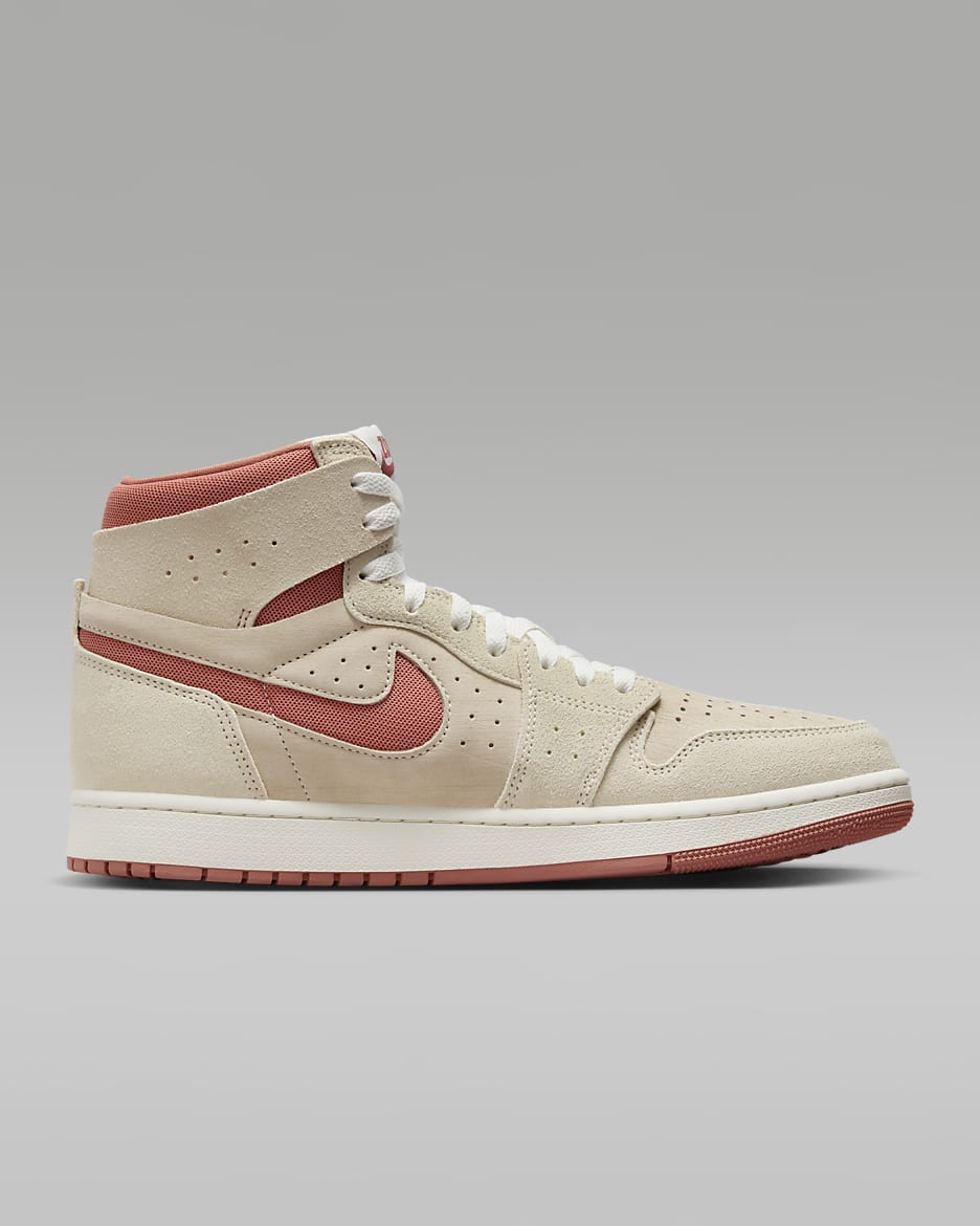 Air Jordan 1 Zoom CMFT 2 Men's Shoes - Sail/Burnt Sunrise/Sail/Terra Blush