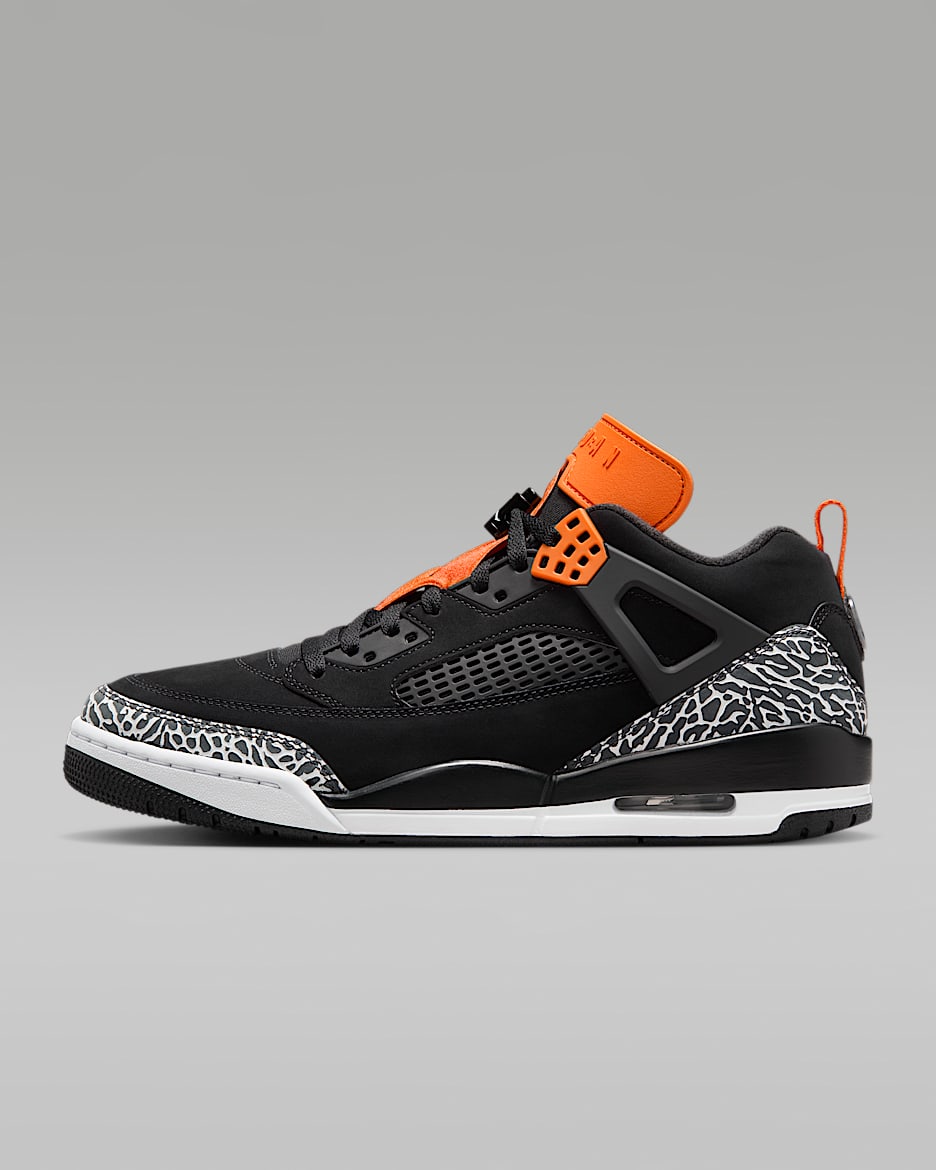 Jordan Spizike Low Men's Shoes - Black/Starfish/White/Black