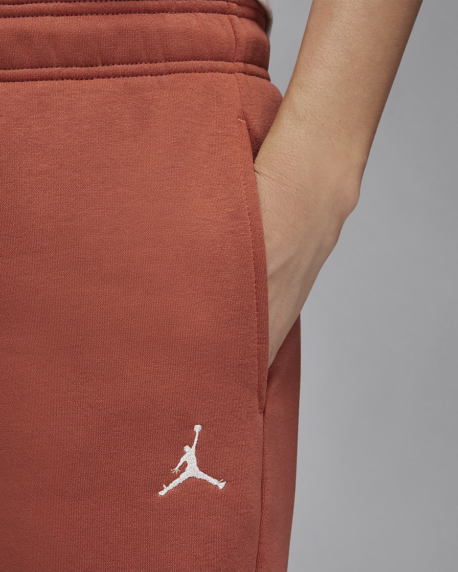 Jordan Brooklyn Fleece Pantalón - Mujer - Dusty Peach/Sail