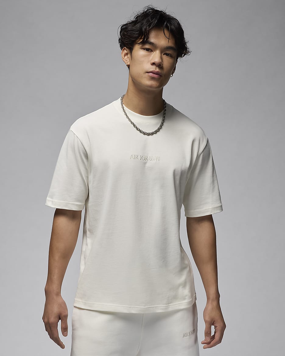 エア ジョーダン ワードマーク メンズ Tシャツ - セイル