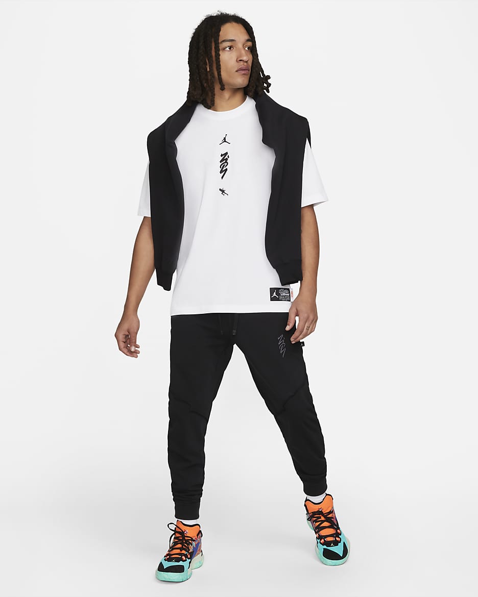 Zion x Naruto Men's T-shirt - White