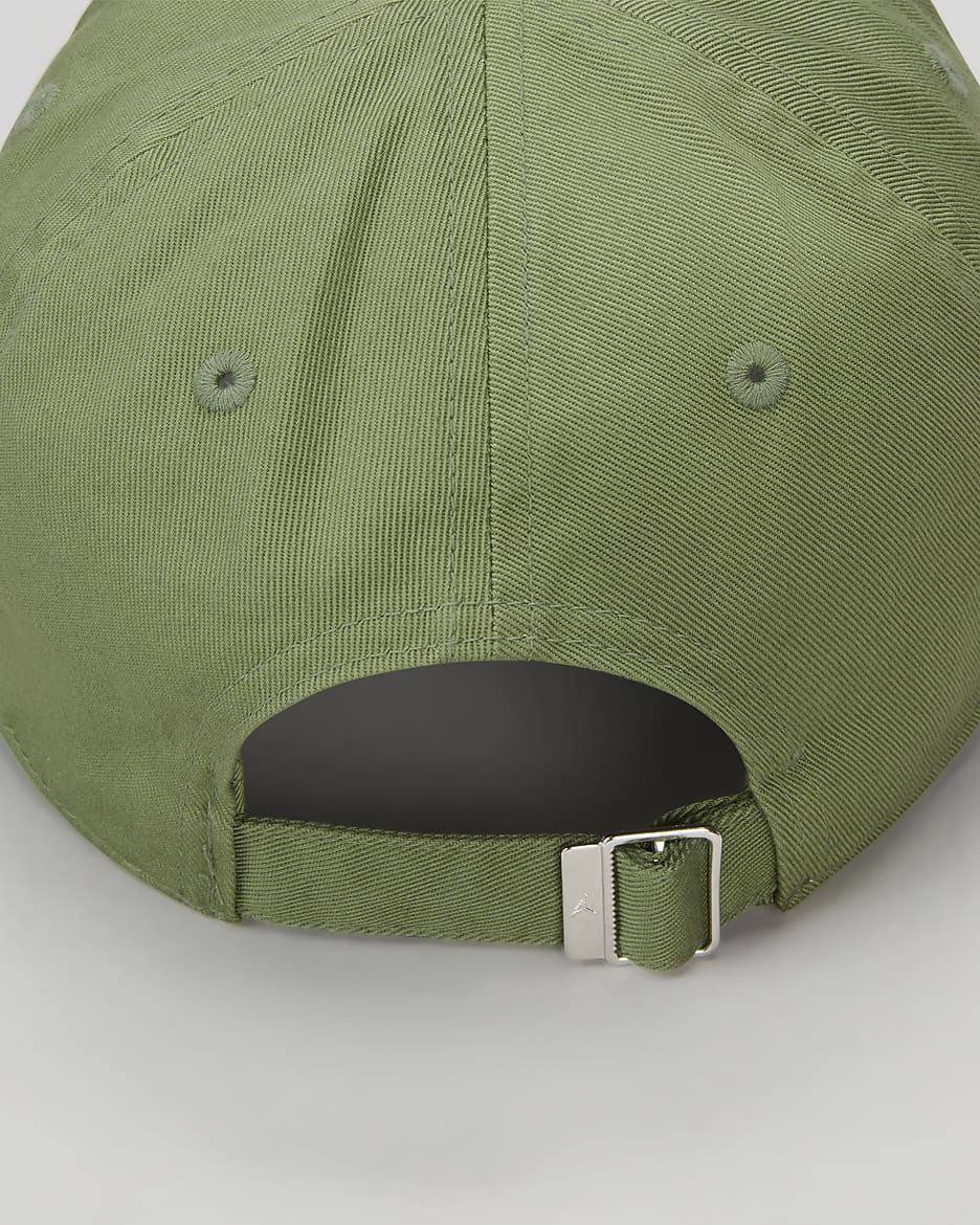 Casquette réglable Jordan Club Cap - Sky J Light Olive/Blanc/Noir