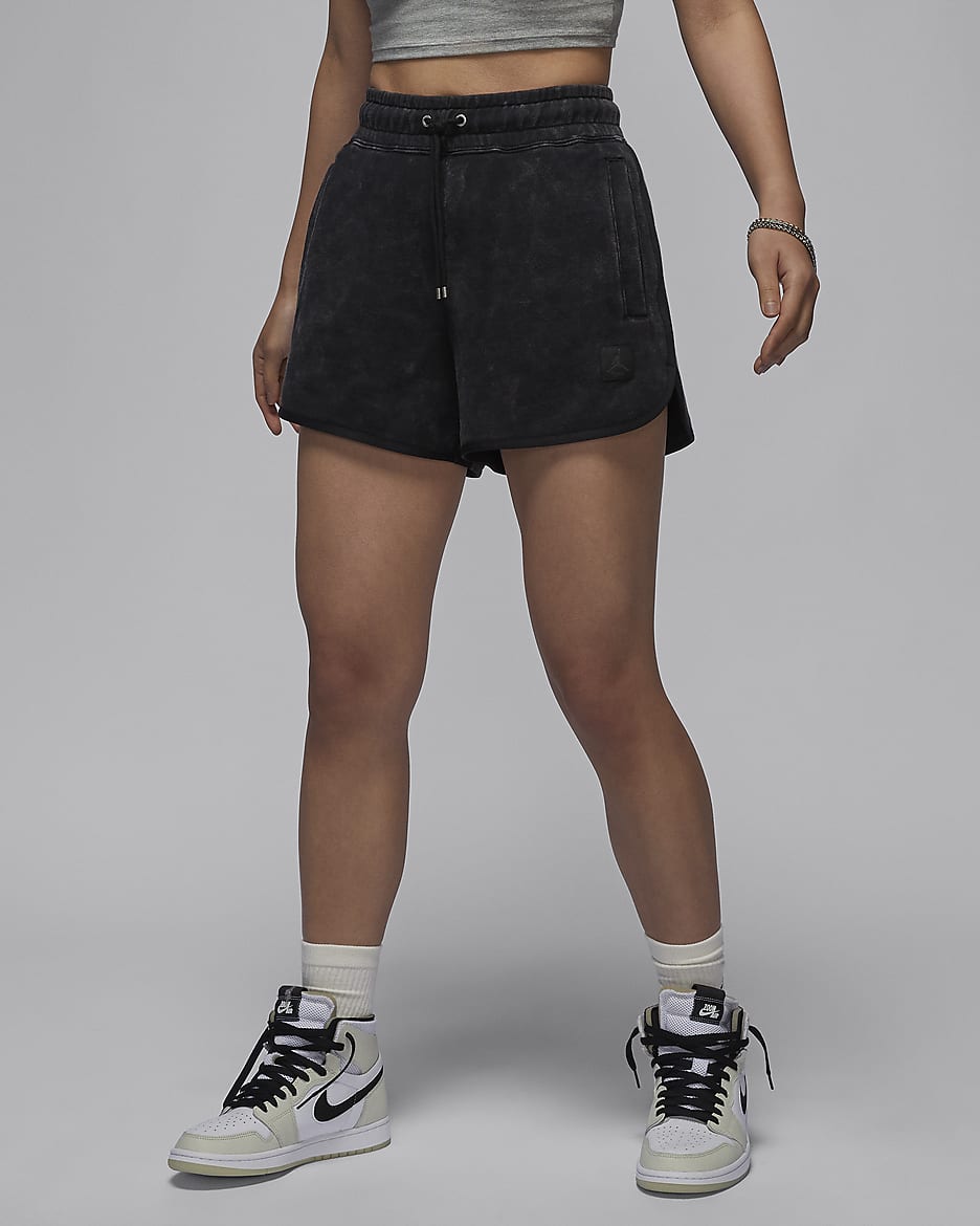 Jordan Flight Fleece Women's Shorts - Black