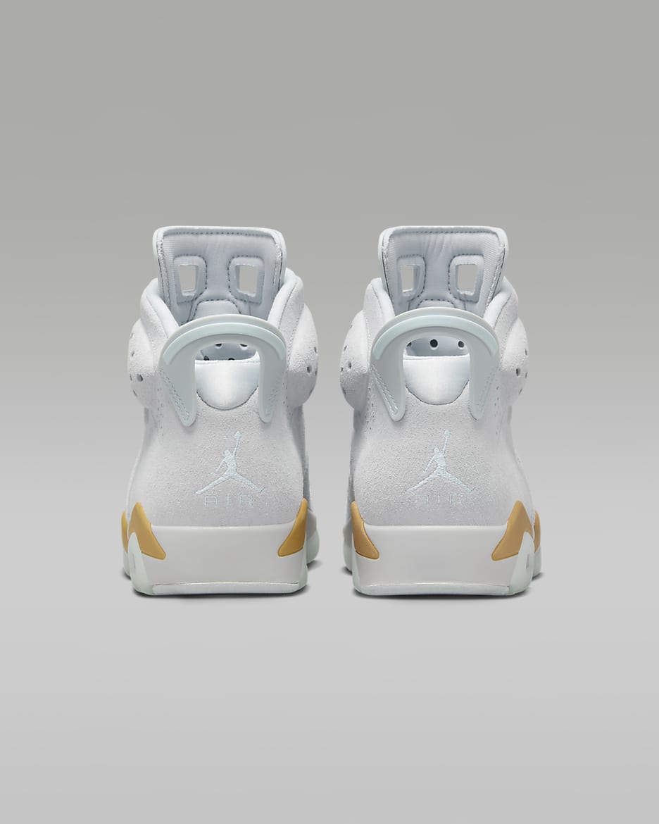 Air Jordan 6 Retro "Pearl" Women's Shoe - Pure Platinum/Metallic Gold/Coconut Milk/Glacier Blue