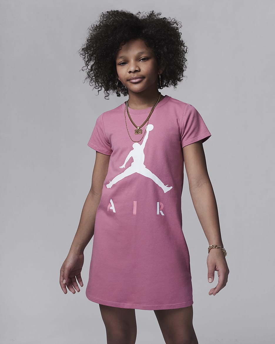 Air Jordan Focaus Dress Older Kids' (Girls) Dress - Desert Berry