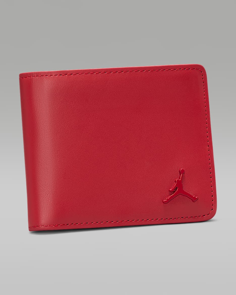 Jordan Men's Jumpman Ingot Bifold Wallet - Gym Red