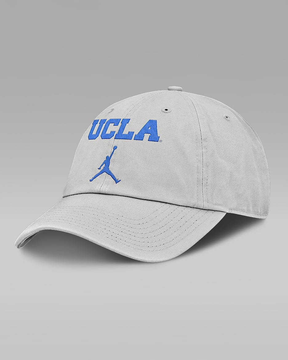 UCLA Off-Field Club Gameday Men's Jordan Brand College Adjustable Hat - Grey