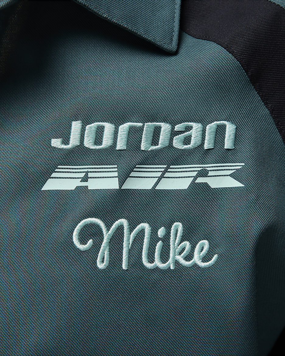 เสื้อแบบทอผู้หญิง Jordan - Oxidized Green/ดำ