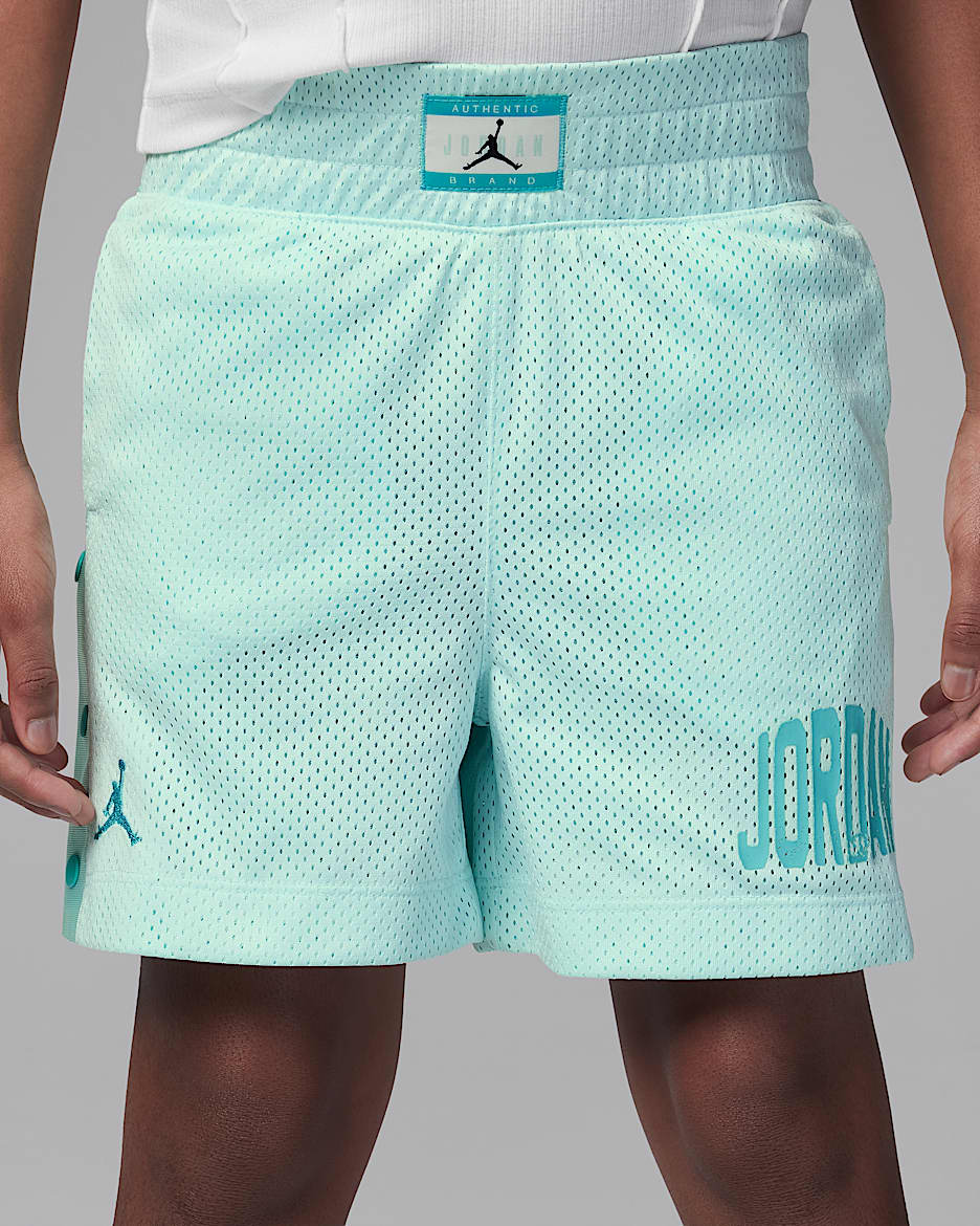 Jordan Dri-FIT Training Camp Little Kids' Jumpman Mesh Shorts