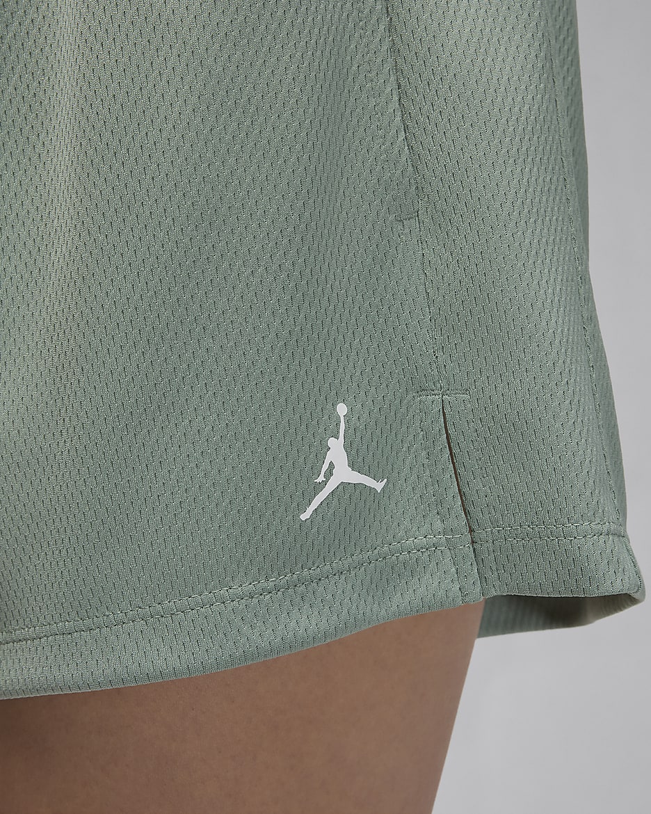 Jordan Sport Women's Mesh Shorts - Jade Smoke/White