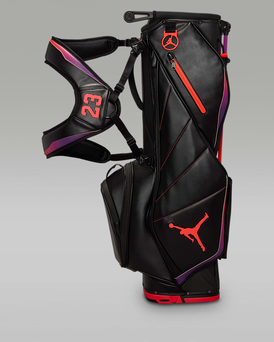 Jordan Fade Away Luxe 6-Way Golf Bag - Black