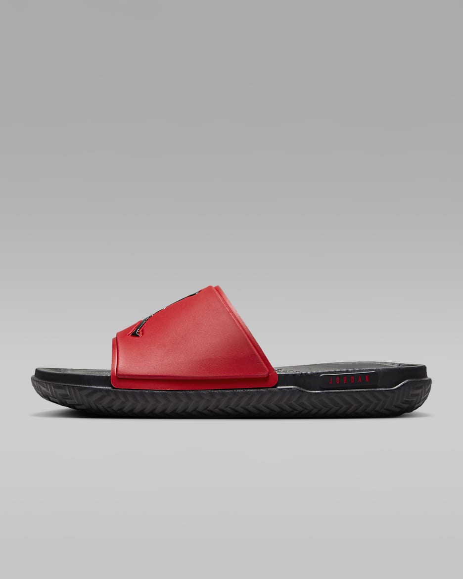 Jordan Jumpman Slipper für Herren - University Red/Schwarz