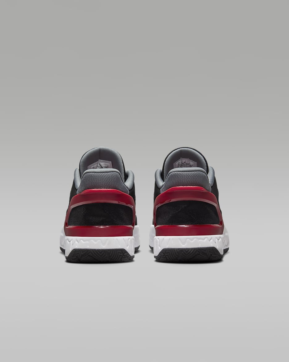 Chaussure Jordan DAY1 EO pour ado - Noir/Cool Grey/Blanc/University Red