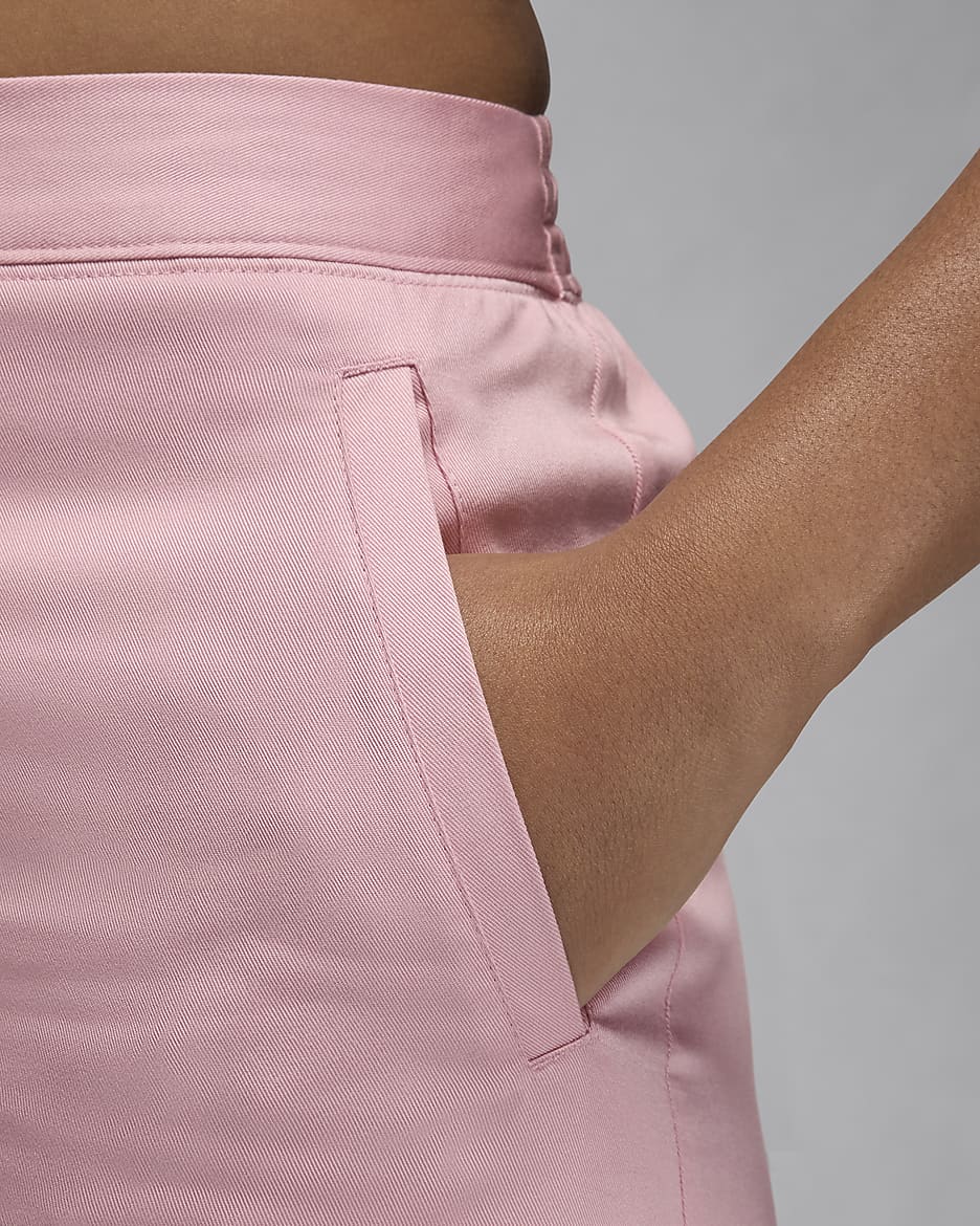 Jordan geweven damesshorts - Pink Glaze/Jade Smoke