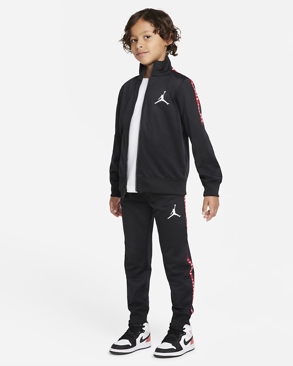 Jordan Little Kids' Tracksuit - Black