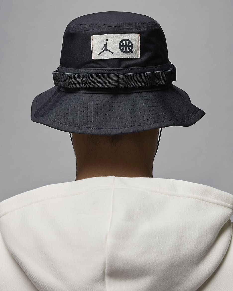 Jordan Apex Quai 54 Bucket Hat - Off-Noir/Sail