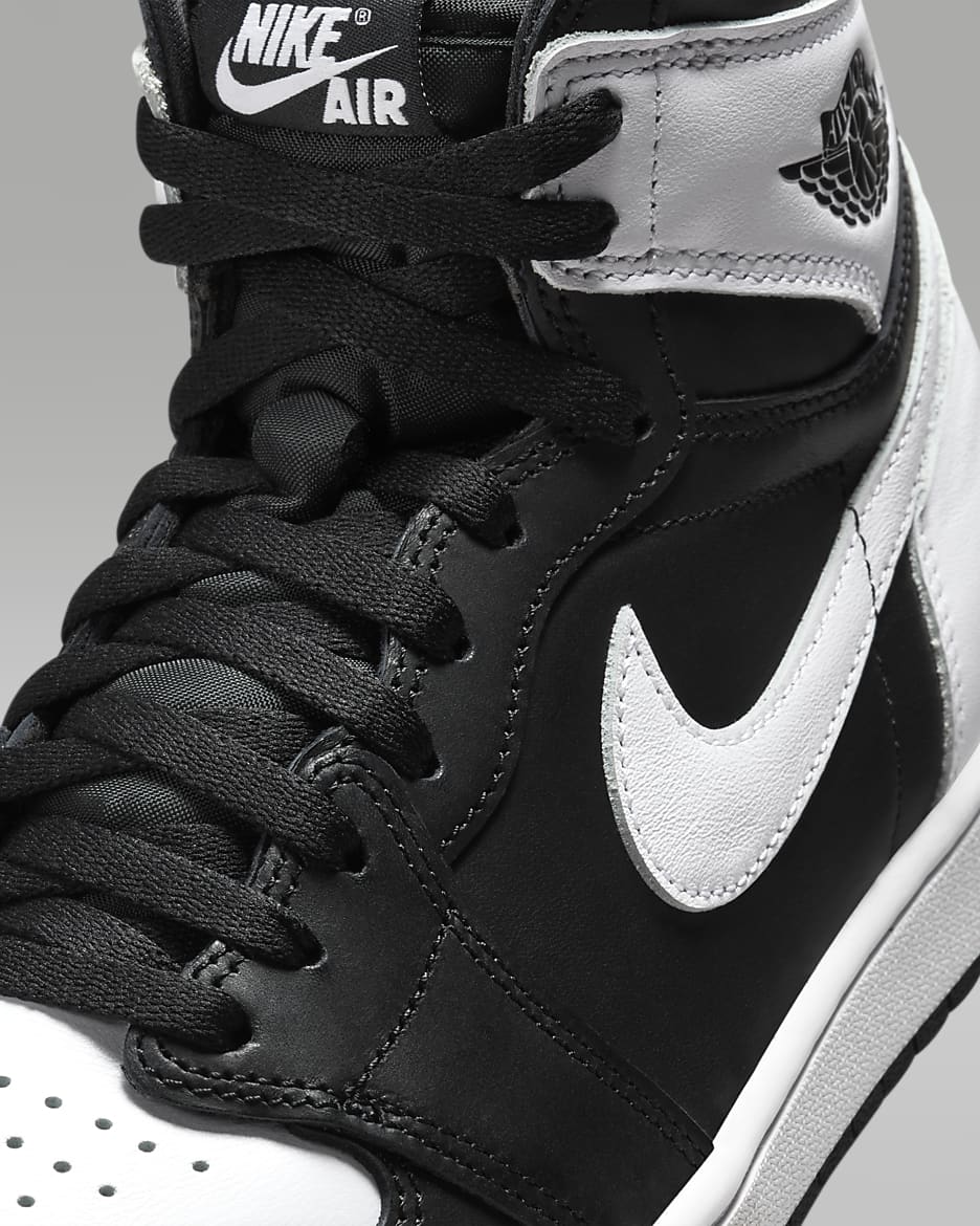 Air Jordan 1 Retro High OG "Black & White" Men's Shoes - Black/White/White