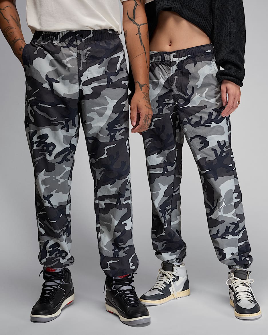 Jordan MVP herenbroek met camouflageprint - Zwart/Sail