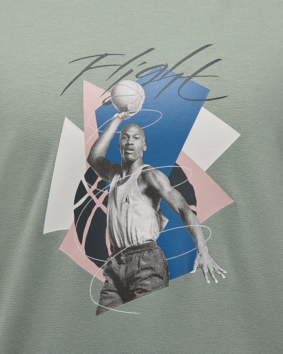 Jordan oversized T-shirt met graphic voor dames - Jade Smoke