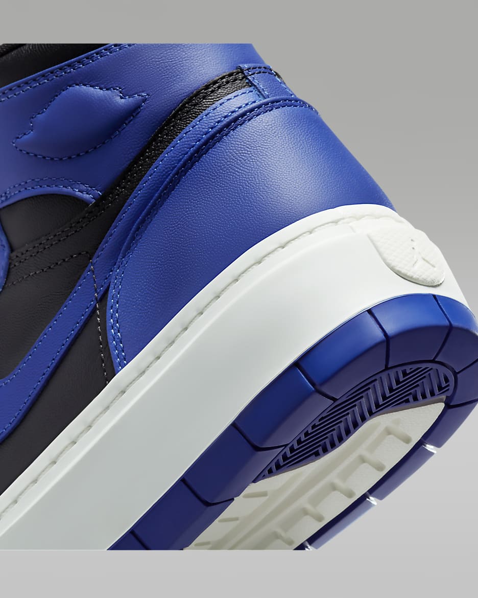 Air Jordan 1 Elevate High Women's Shoes - Dark Ash/Sail/Hyper Royal