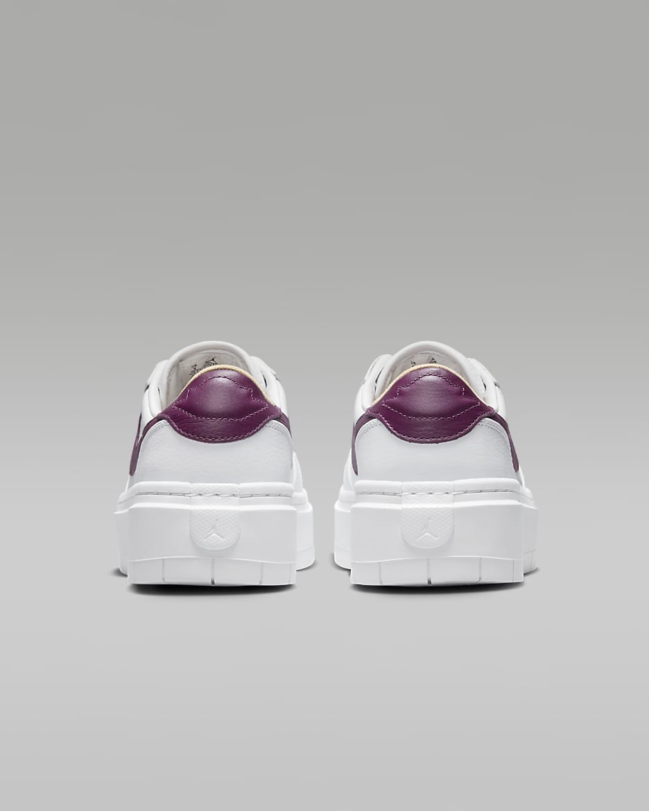 Chaussure Air Jordan 1 Elevate Low - Blanc/Blanc/White Onyx/Bordeaux