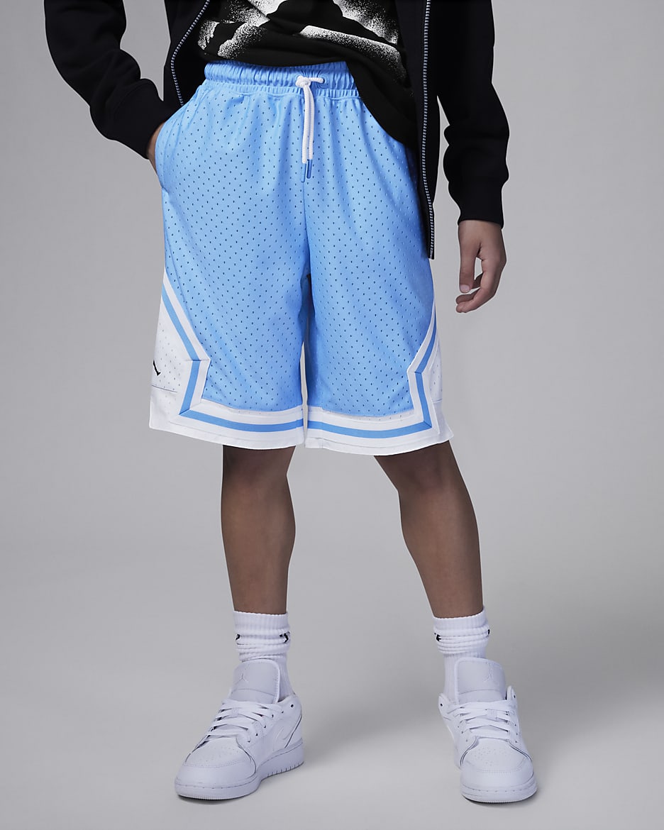 Jordan Dri-FIT Older Kids' (Boys) Mesh Shorts - University Blue