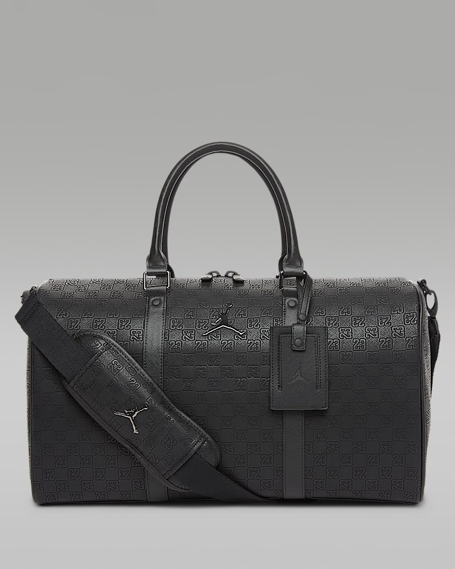 ジョーダン モノグラム ダッフルバッグ (25L) - ブラック