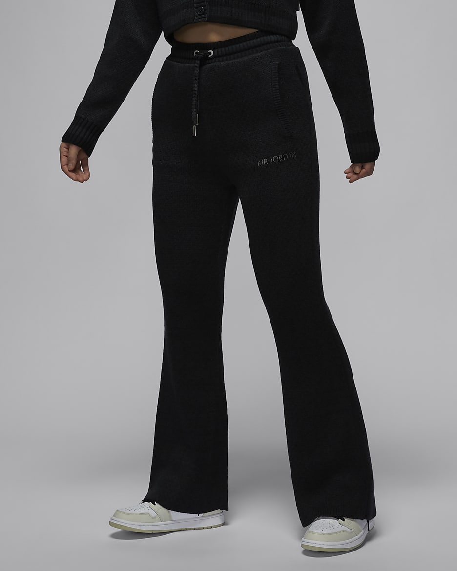 Air Jordan Women's Knit Pants - Black