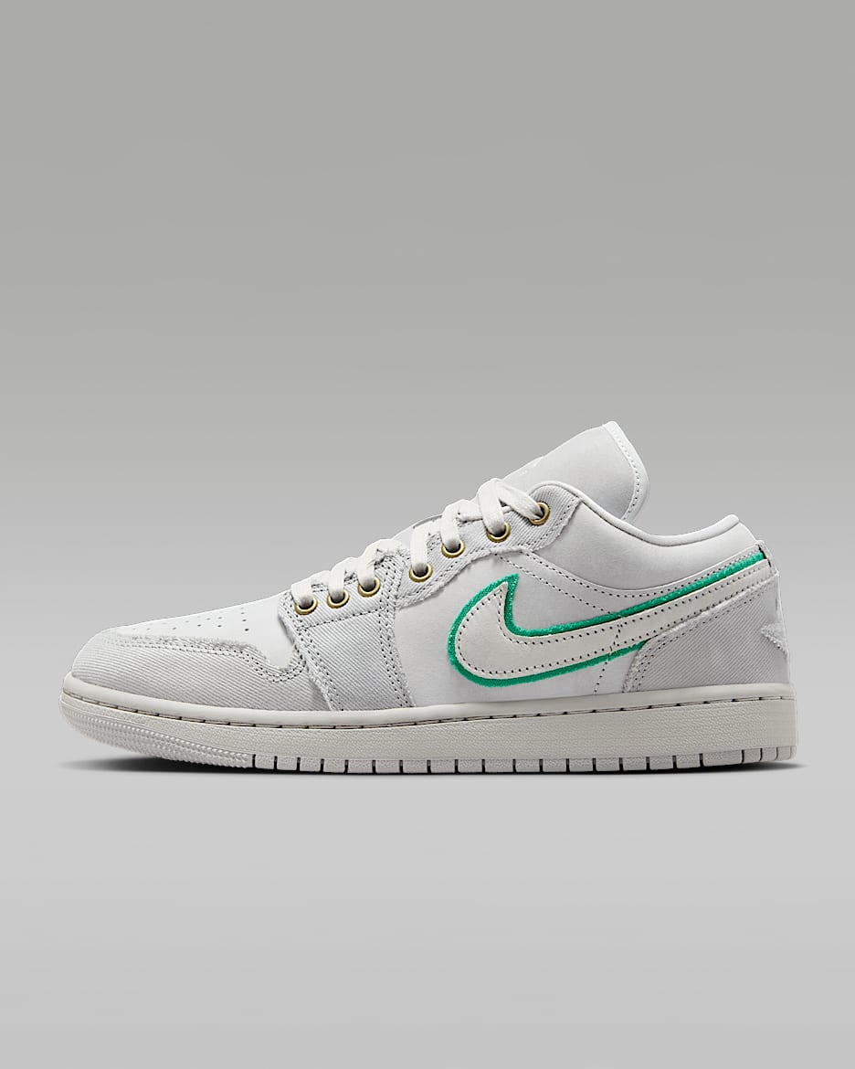 Air Jordan 1 Low SE Women's Shoes - Light Smoke Grey/Pure Platinum/Light Smoke Grey/Summit White
