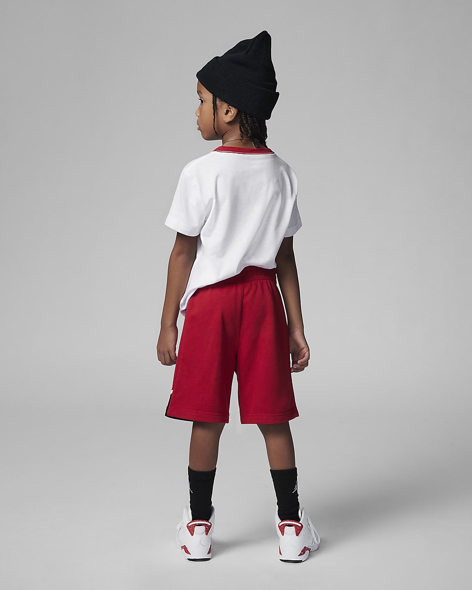 Jordan Jumpman French Terry Shorts Set Younger Kids' Set - Gym Red