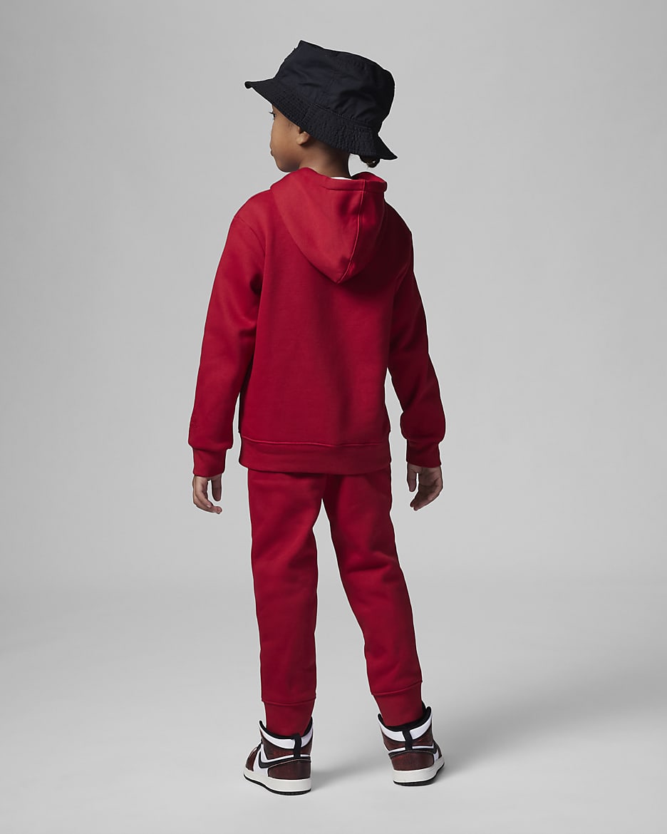 Jordan Essentials 3-Piece Full-Zip Boxed Set Younger Kids' 3-Piece Set - Gym Red