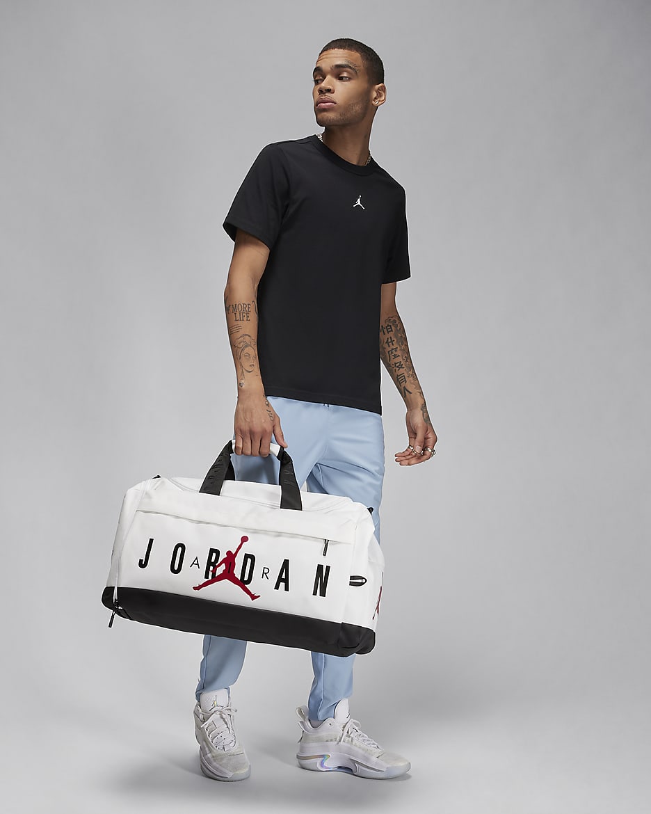 Jordan Velocity Duffle Bag (62.5L) - White