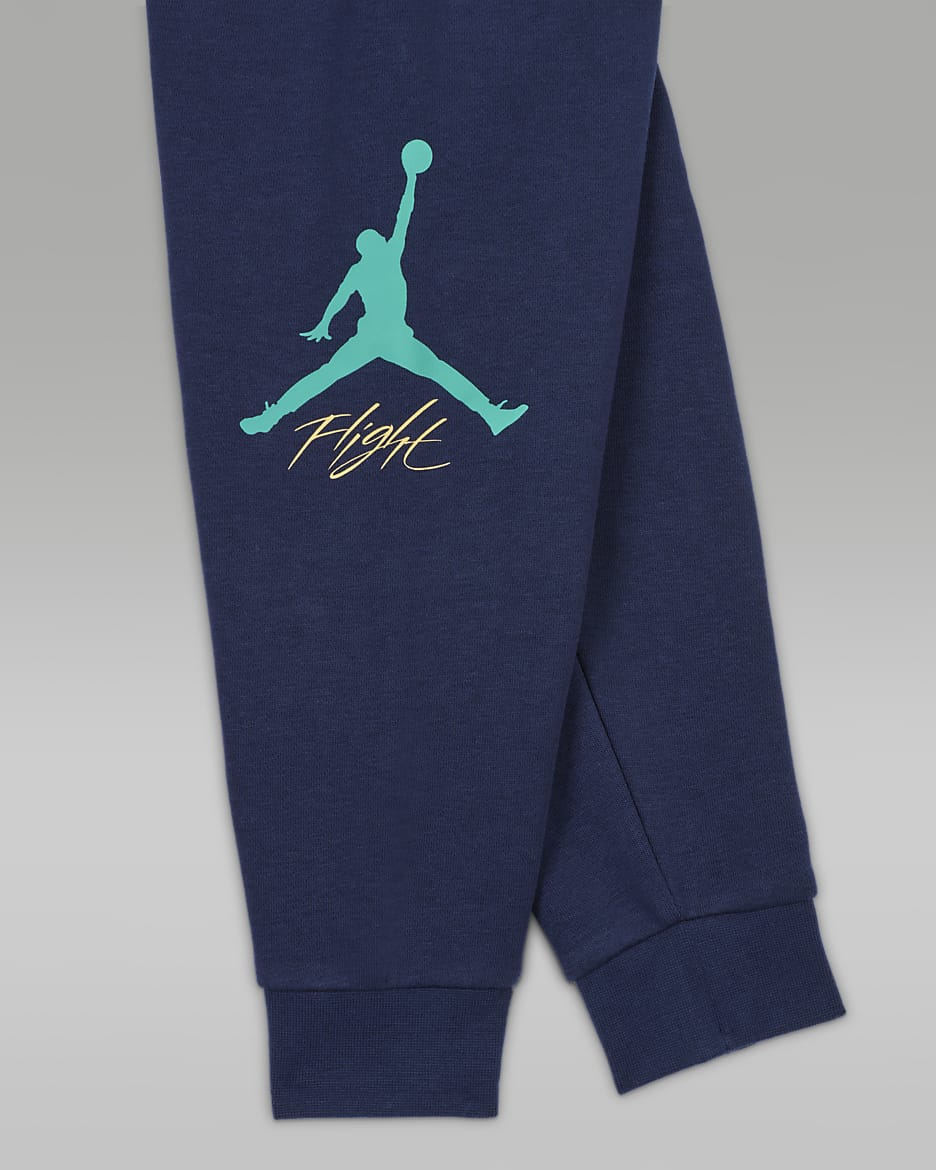 Jordan 2-teiliges MJ Baseline Pullover-Set (Babys, 12–24 M) - Midnight Navy