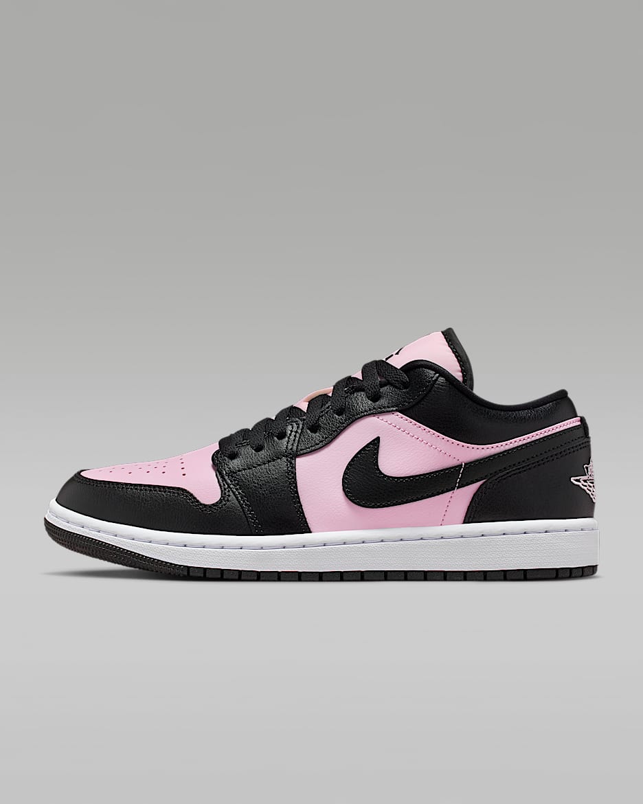 Scarpa Air Jordan 1 Low – Donna - Pink Foam/Bianco/Nero