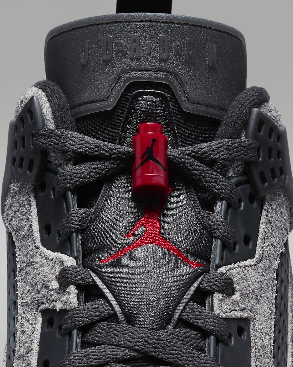 Jordan Spizike Low Men's Shoes - Anthracite/Black/Gym Red