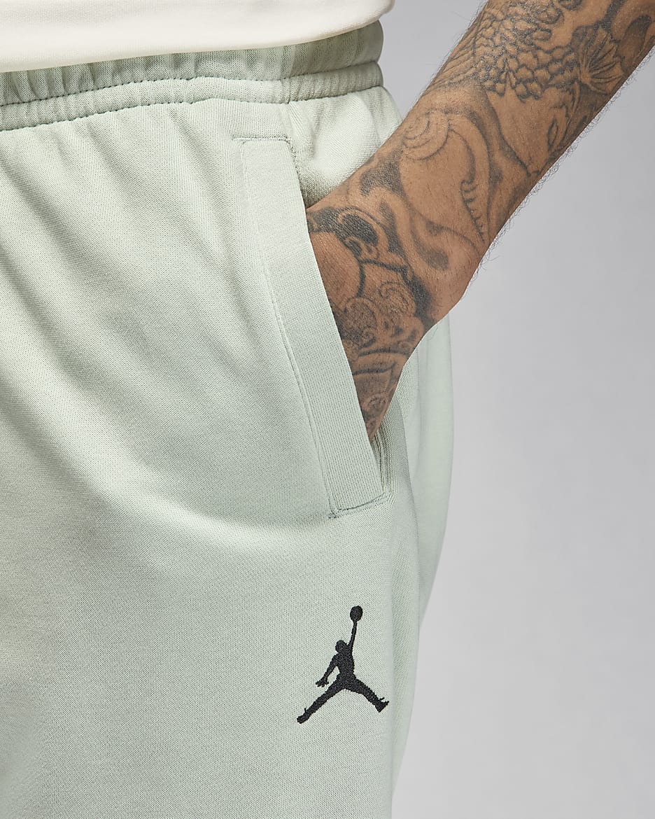 Jordan Flight MVP Men's Lightweight Fleece Trousers - Seafoam/Black/Black