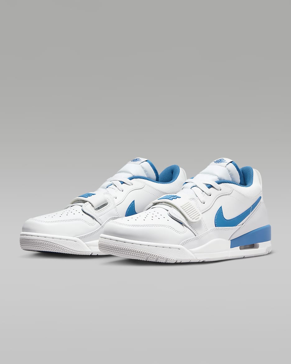 Air Jordan Legacy 312 Low Men's Shoes - Off-White/Neutral Grey/Off-White/Military Blue